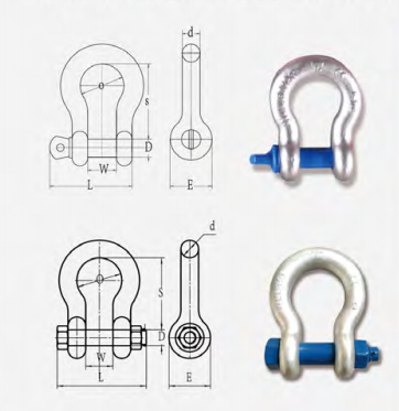 T8级弓形卸扣 T8级弓形卸扣