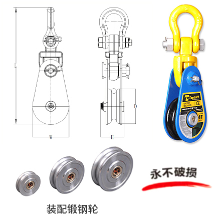 HD 系列强力滑车